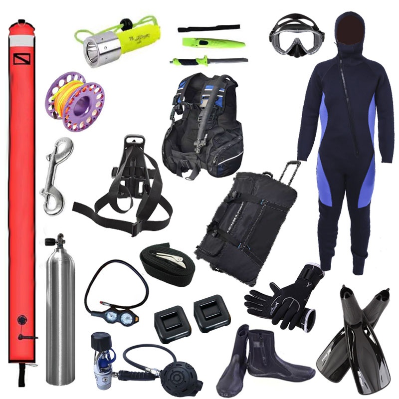 自攜式潛水裝備、水面供氣式潛水裝具