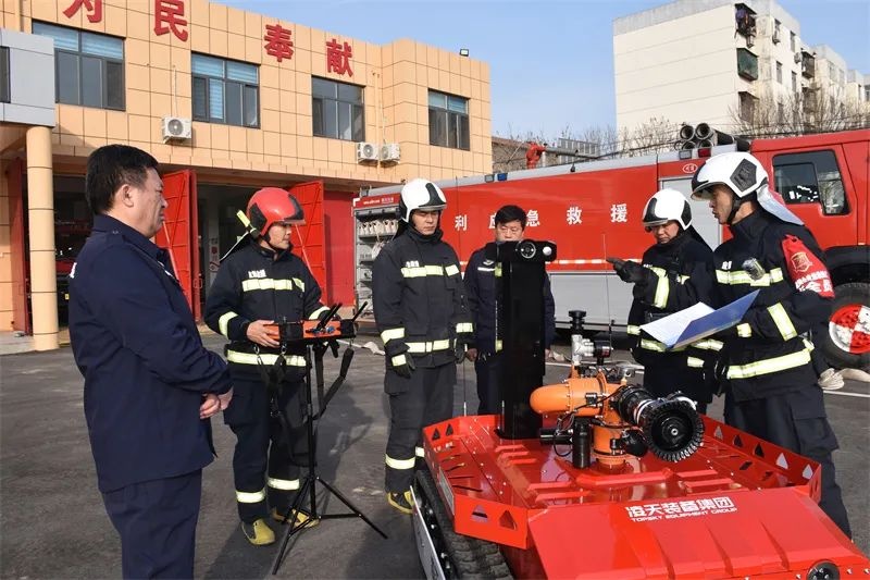 “新戰(zhàn)友”入列，使命必達， 北京凌天智能助力東營油田消防隊