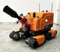 全地形消防滅火機(jī)器人 （第1代，四履帶，油動(dòng)液壓）